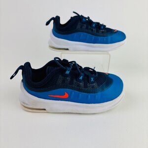 Nike Air Max Axis Midnight Navy Hyper Crimson Sz 7C Slip On Sneaker AH5224-402